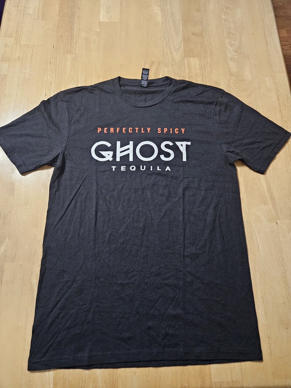Perfectly Spicy Ghost Tequila Short Sleeve Tshirt Size M New Without Tag @B1